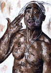 Tupac- Kill Them Bad Thoughts Print